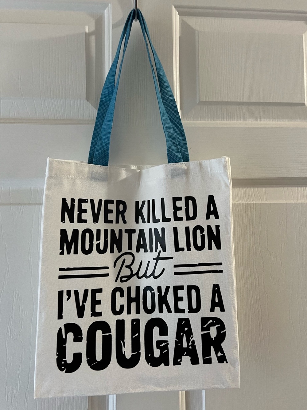Funny Cougar Canvas Bag 🔥